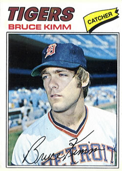 1977 Topps #554 Bruce Kimm RC