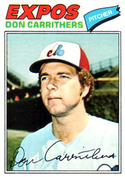 1977 Topps #579 Don Carrithers