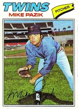 1977 Topps #643 Mike Pazik