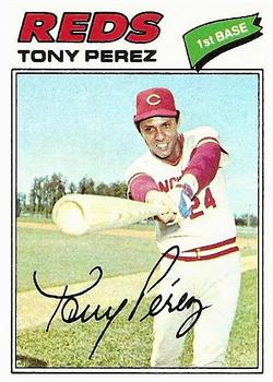 1977 Topps #655 Tony Perez