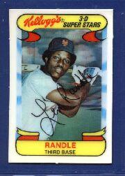 1978 Kellogg's #22 Lenny Randle