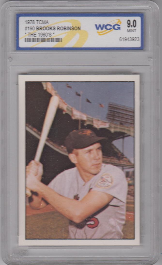 1978 TCMA 60'S I #190 Brooks Robinson