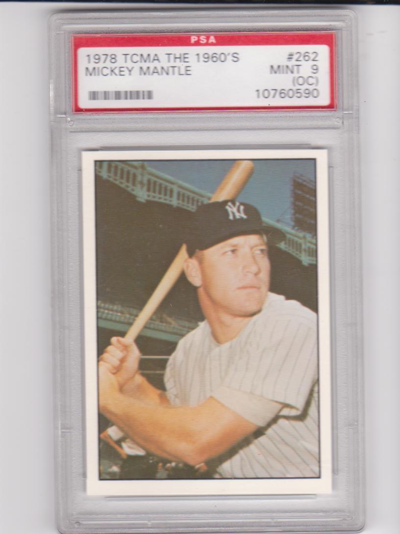 1978 TCMA 60'S I #262 Mickey Mantle
