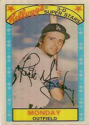 1979 Kellogg's #57A Rick Monday 1976 Runs 107