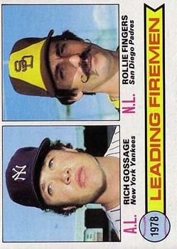 1979 Topps #8 Leading Firemen/Rich Gossage/Rollie Fingers