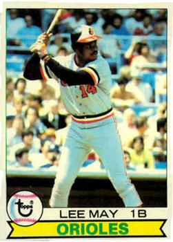 1979 Topps #10 Lee May