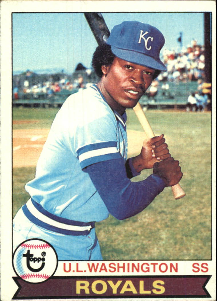 1979 Topps #157 U.L. Washington UER/(Sic, bats left,/should be right)