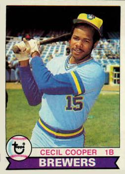 1979 Topps #325 Cecil Cooper