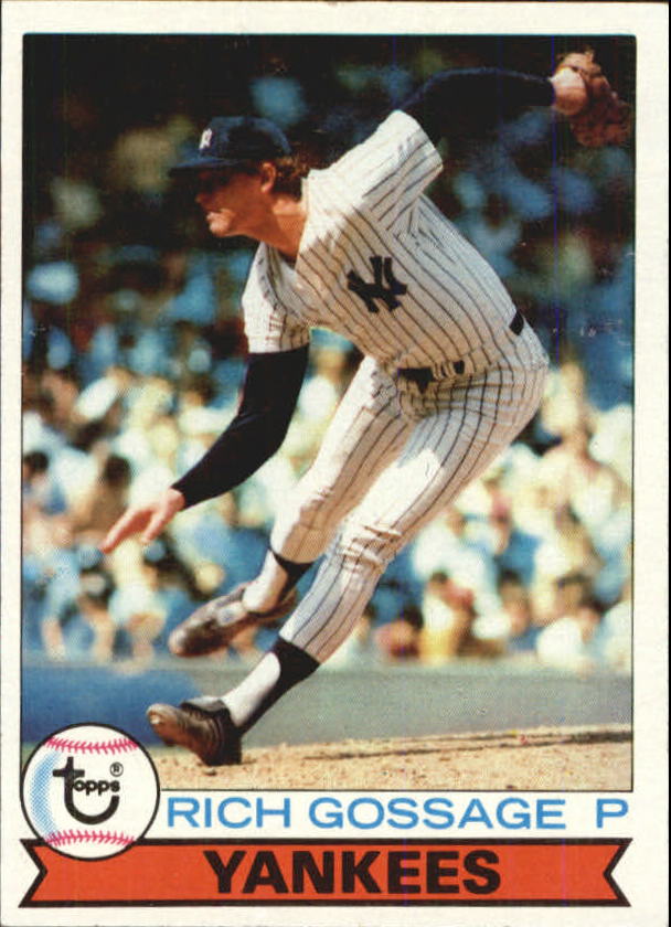 1979 Yankees Burger King #10 Goose Gossage