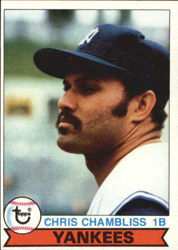 1979 Yankees Burger King #12 Chris Chambliss