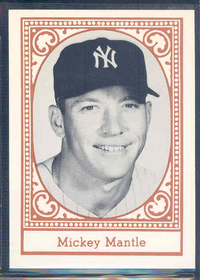 1980 Yankees Greats TCMA #6 Mickey Mantle
