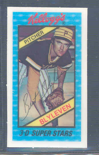 1980 Kellogg's #5 Bert Blyleven