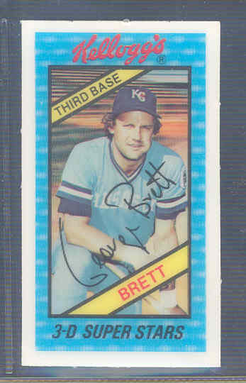 1980 Kellogg's #9 George Brett