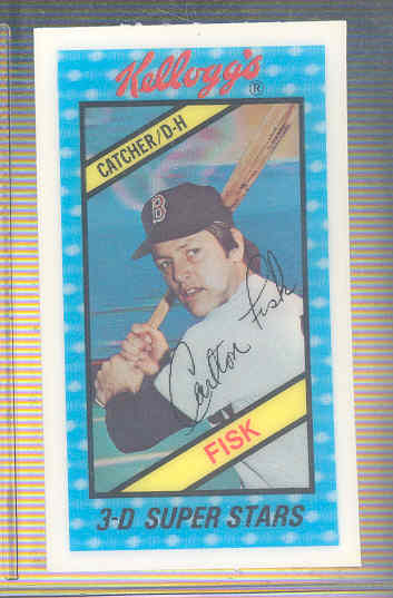 1980 Kellogg's #41 Carlton Fisk