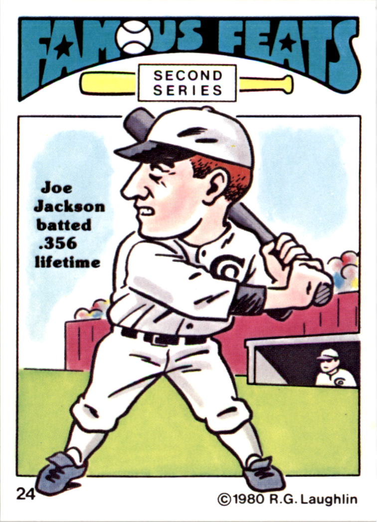 1980 Laughlin Famous Feats #24 Joe Jackson
