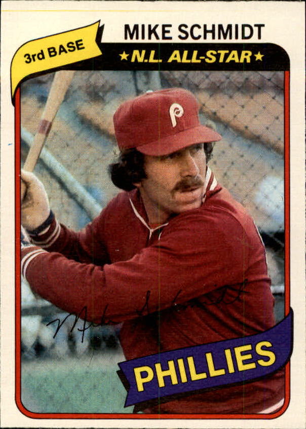 1980 O-Pee-Chee #141 Mike Schmidt DP