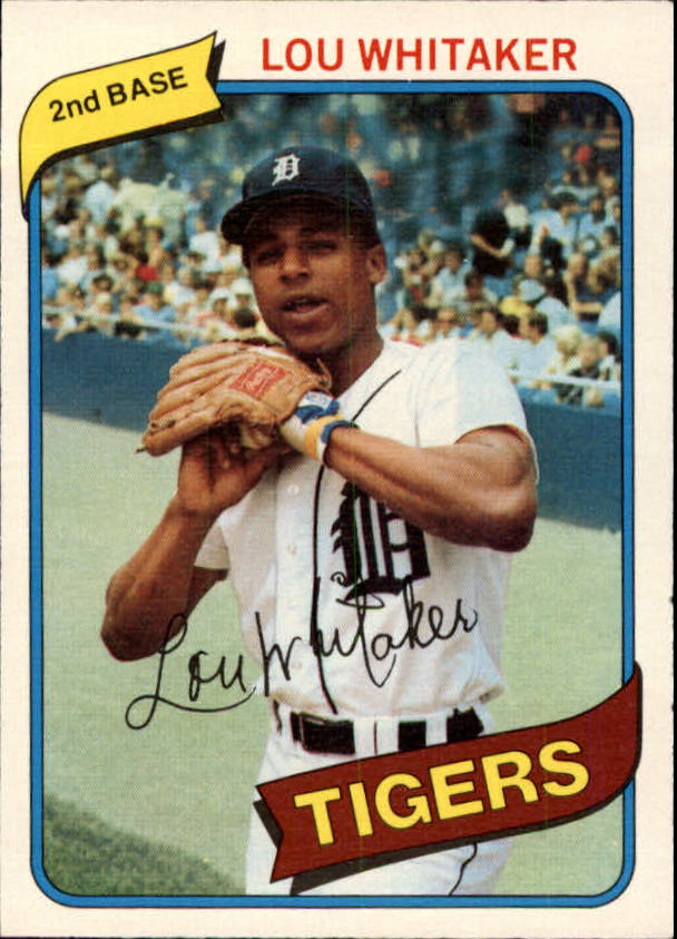 1980 O-Pee-Chee #187 Lou Whitaker