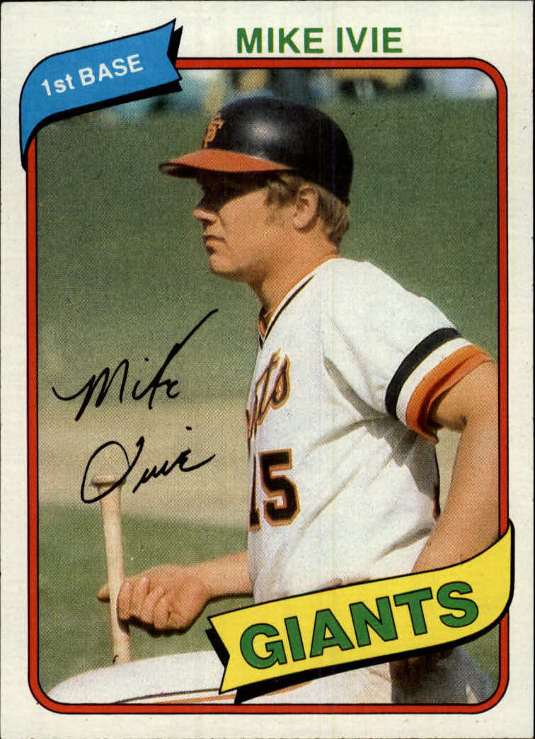 1980 Topps #62 Mike Ivie