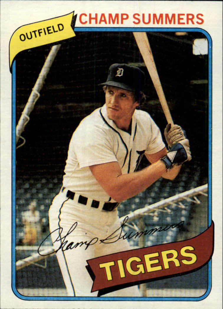 1980 Topps #176 Champ Summers