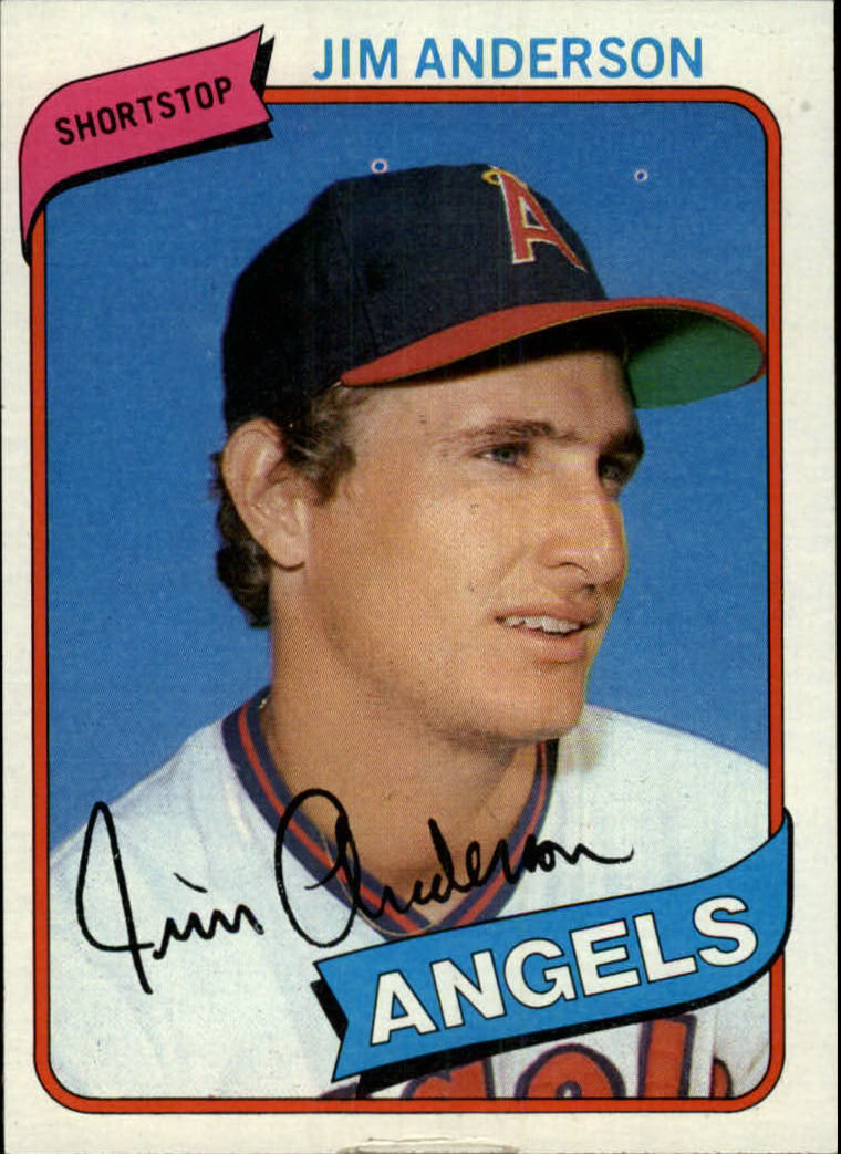 1980 Topps #183 Jim Anderson DP