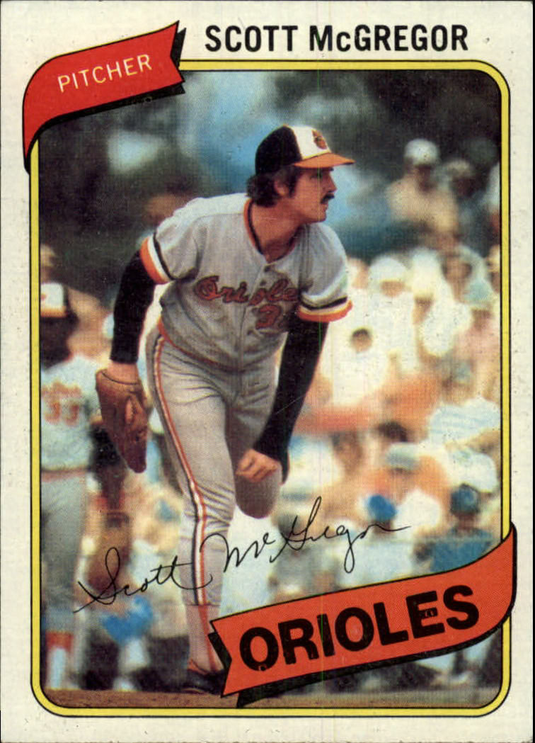 1980 Topps #237 Scott McGregor
