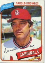 1980 Topps #286 Darold Knowles DP