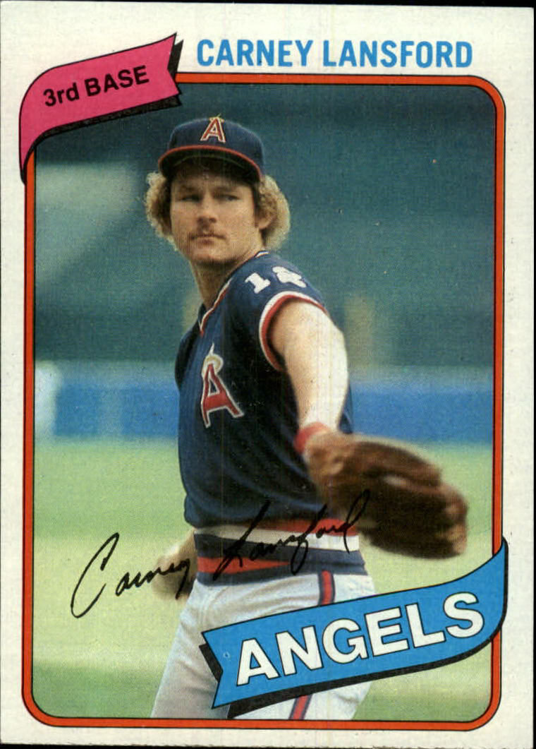 1980 Topps #337 Carney Lansford
