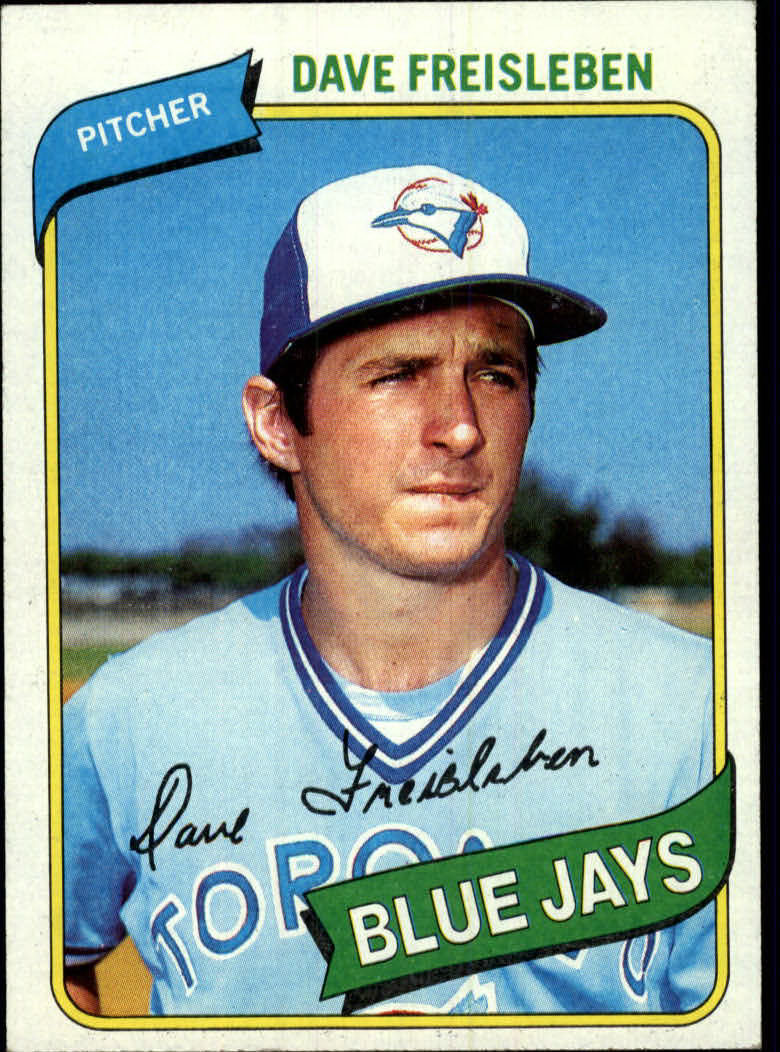 1980 Topps #382 Dave Freisleben