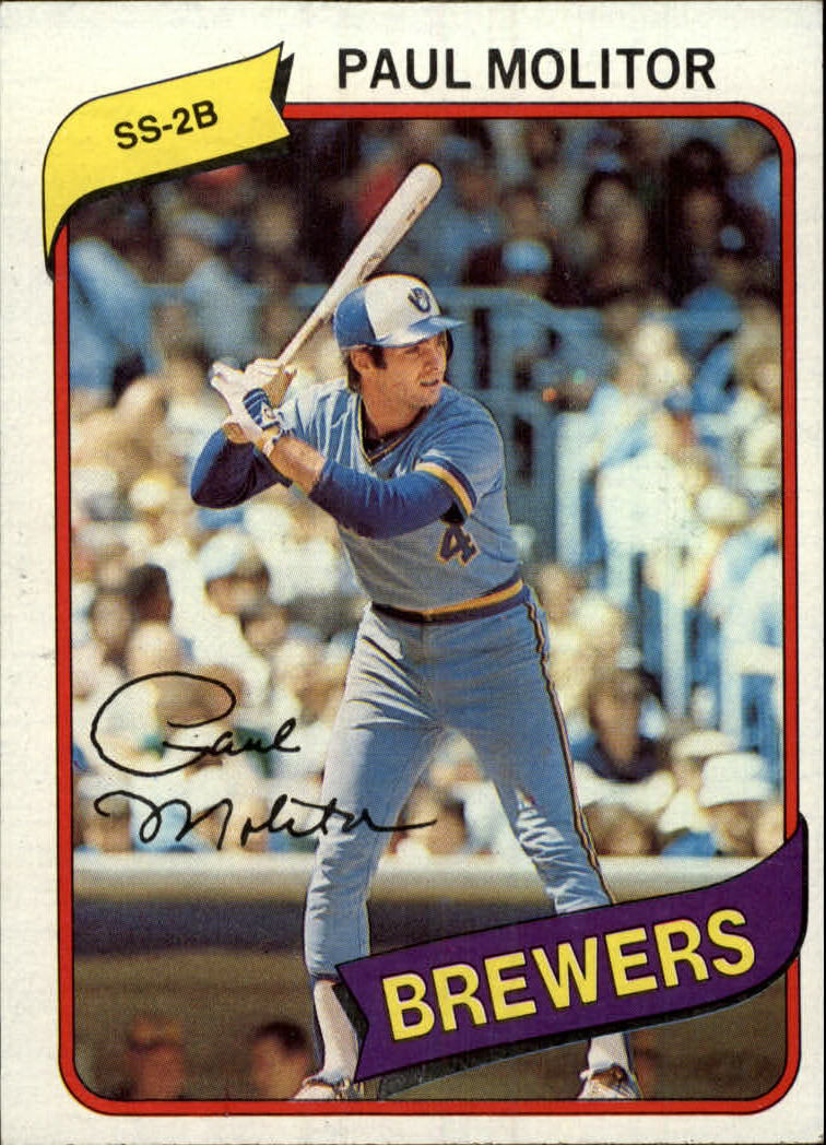 1980 Topps #406 Paul Molitor