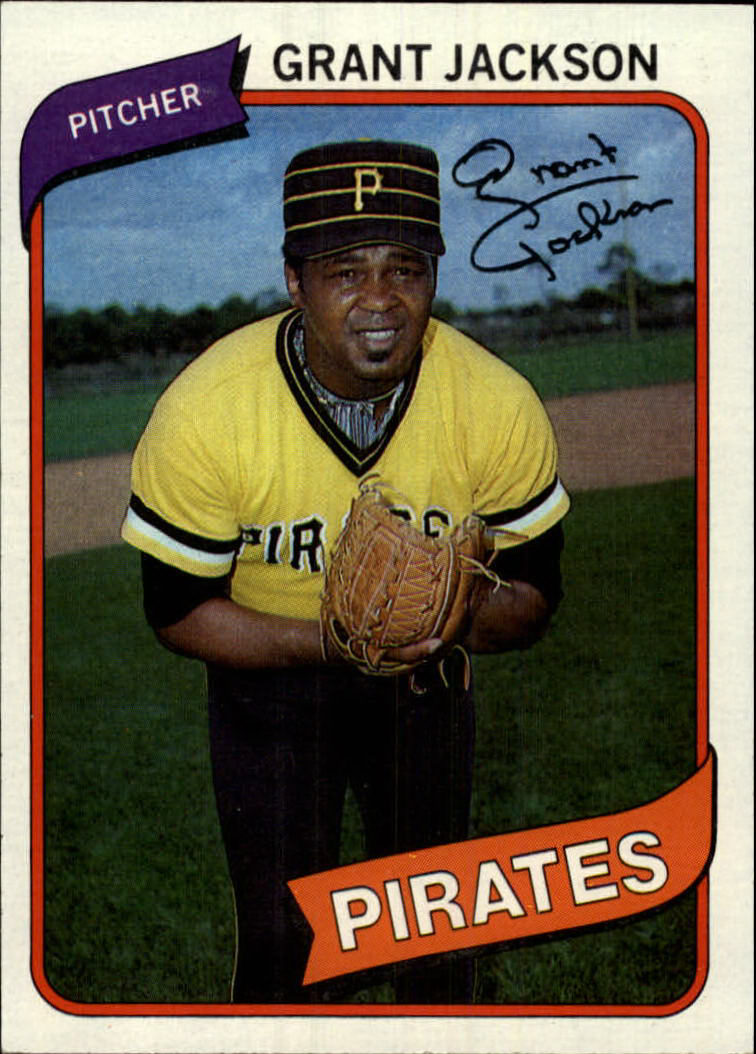 1980 Topps #426 Grant Jackson