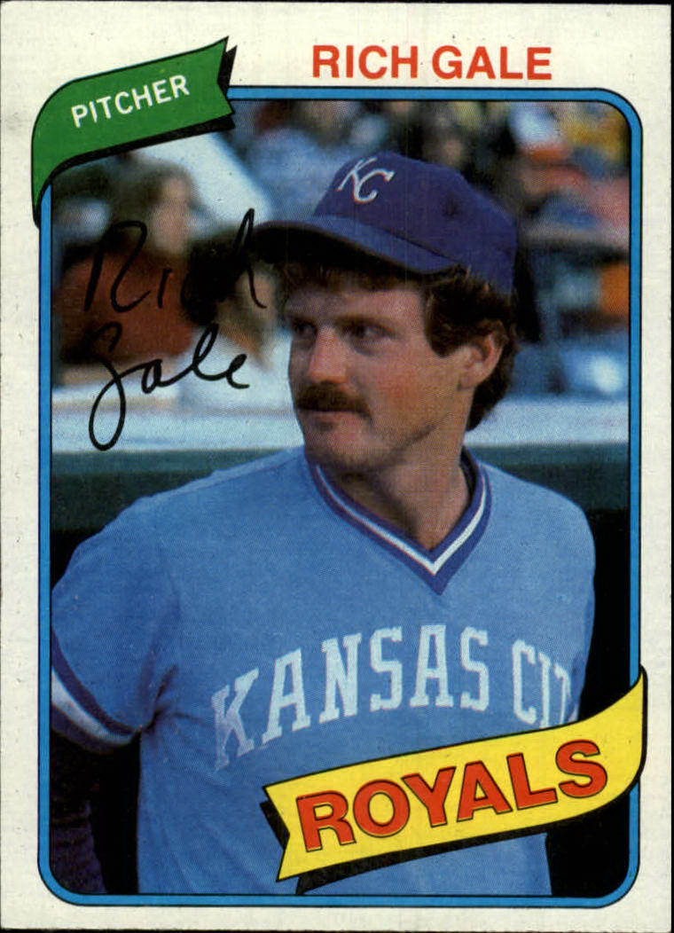 1980 Topps #433 Rich Gale