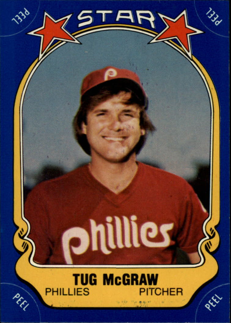1981 Fleer Star Stickers #83 Tug McGraw