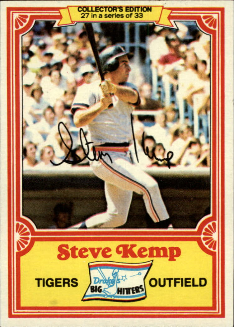 1981 Drake's #27 Steve Kemp
