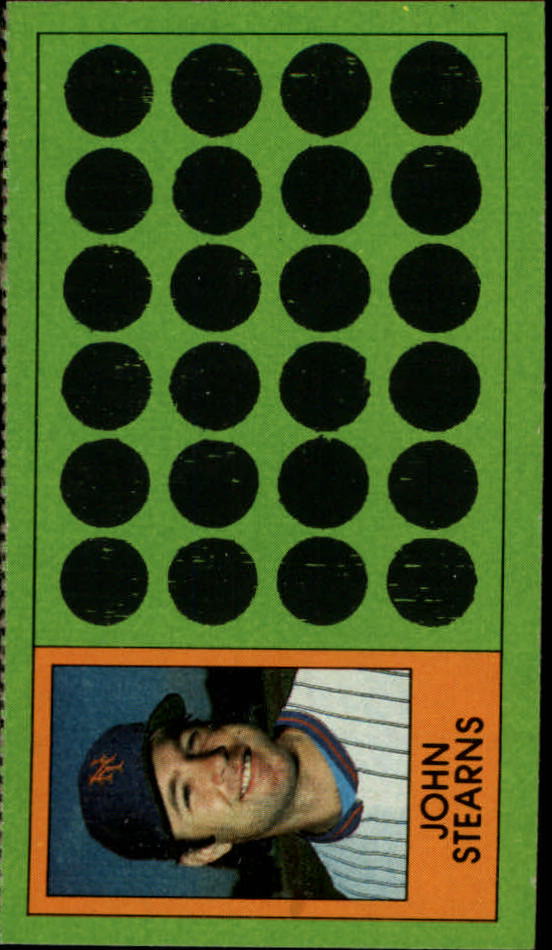1981 Topps Scratchoffs #96a John Stearns Hat