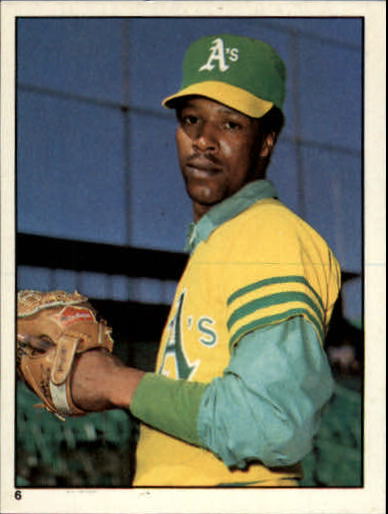 1981 Topps Stickers #6 Mike Norris