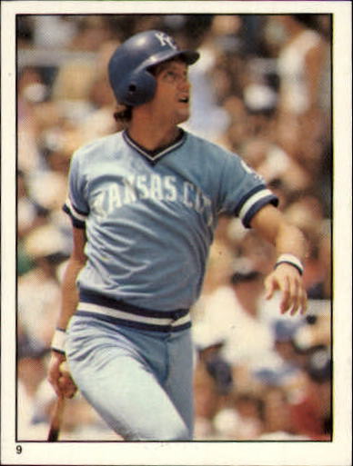 1981 Topps Stickers #9 George Brett