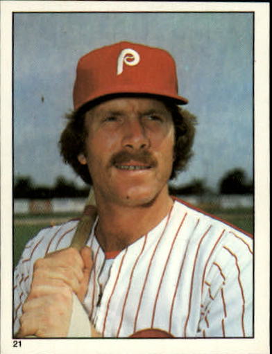 1981 Topps Stickers #21 Mike Schmidt