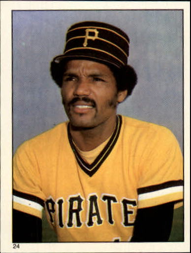 1981 Topps Stickers #24 Omar Moreno