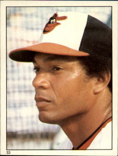 1981 Topps Stickers #33 Ken Singleton