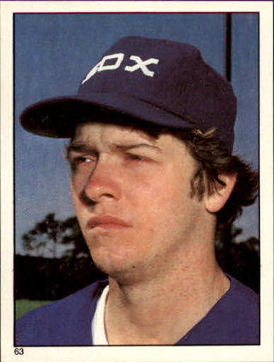 1981 Topps Stickers #63 Britt Burns