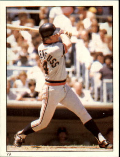 1981 Topps Stickers #79 Johnny Wockenfuss