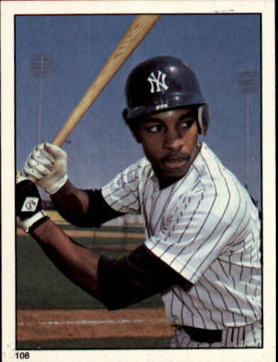 1981 Topps Stickers #108 Willie Randolph