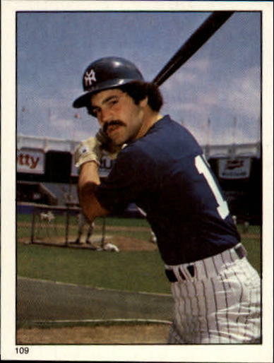 1981 Topps Stickers #109 Rick Cerone