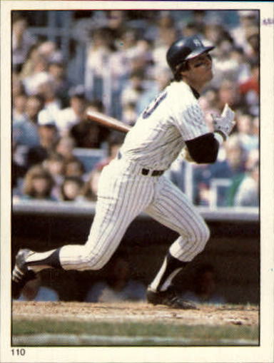 1981 Topps Stickers #110 Bucky Dent