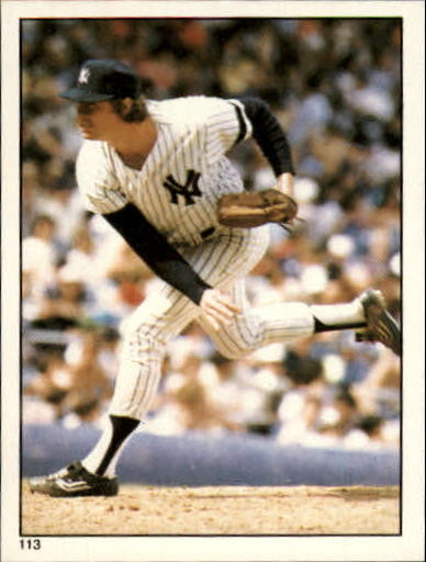 1981 Topps Stickers #113 Rich Gossage