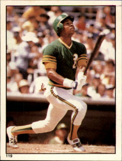 1981 Topps Stickers #119 Dwayne Murphy