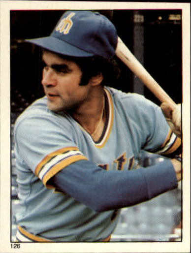 1981 Topps Stickers #126 Julio Cruz