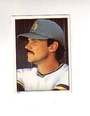 1981 Topps Stickers #127 Richie Zisk