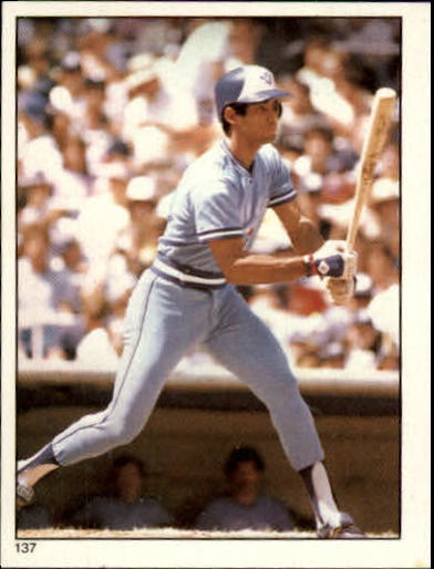 1981 Topps Stickers #137 Damaso Garcia