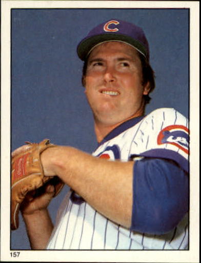 1981 Topps Stickers #157 Rick Reuschel